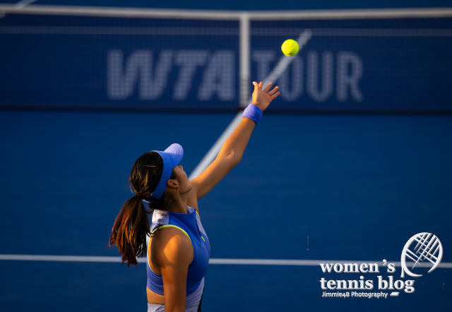 Emma Raducanu at Dubai