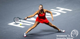 Aryna Sabalenka in Riyadh