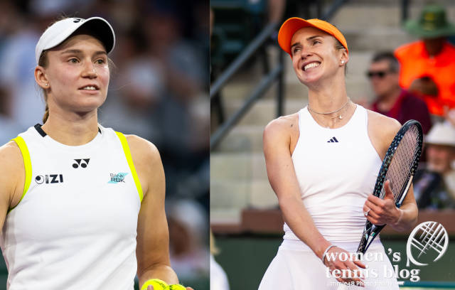 Rybakina vs. Svitolina at Indian Wells