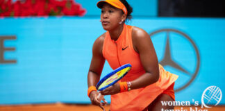Naomi Osaka at the 2026 Mutua Madrid Open
