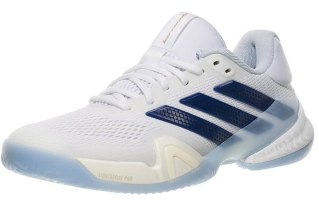 adidas Barricade 14 White/Crystal Sky Women's Shoes