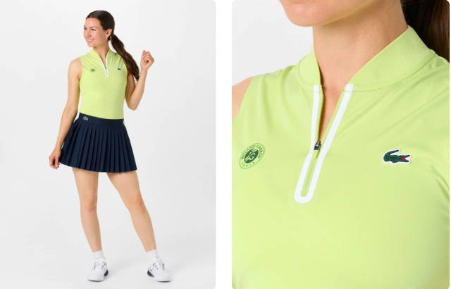 Lacoste Paris separates for Eva Lys