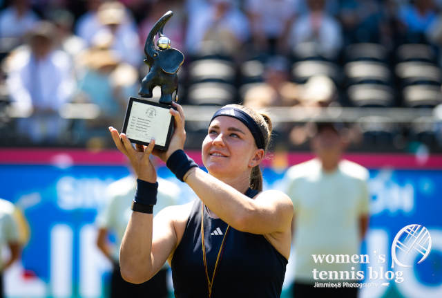Karolina Muchova wins Bad Homburg Open title