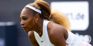 Serena saves match point to force third set, but ultimately falls to Joint at Wimbledon Serena Williams