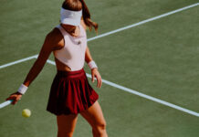 Iva Jovic in Adidas New York 2026 collection