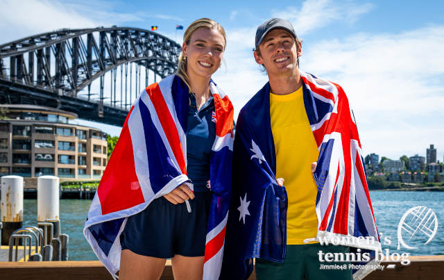 Katie Boulter and Alex De Minaur