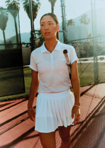 Wang Xinyu in Adidas New York 2026 outfit