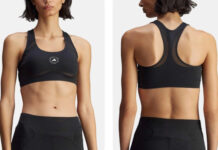 Mesh, motion & McCartney: Inside the new Adidas collaboration adidas by Stella McCartney Bra - Black