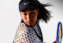 Naomi Osaka's fishnet US Open dress