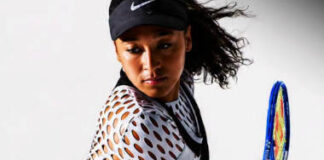 Naomi Osaka's fishnet US Open dress