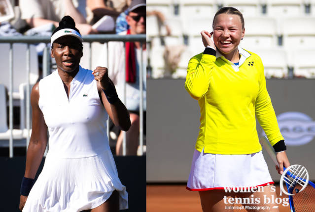Venus Williams Diana Shnaider