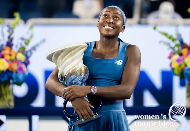 Coco Gauff wins Cincinnati
