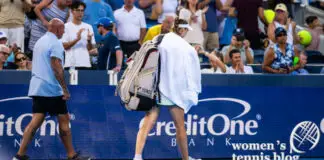 Elena Rybakina injured at the Cincinnati Open