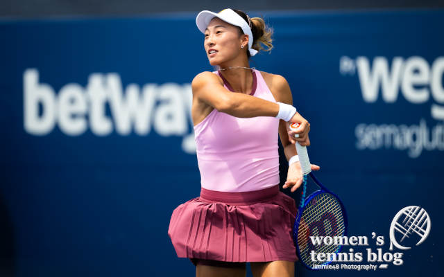 Zheng Qinwen at the 2026 National Bank Open in Toronto