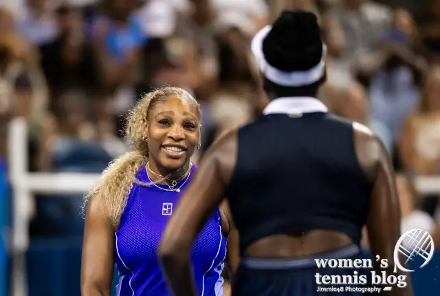Serena and Venus Cincinnati doubles
