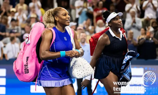 Serena and Venus Williams, Cincinnati doubles