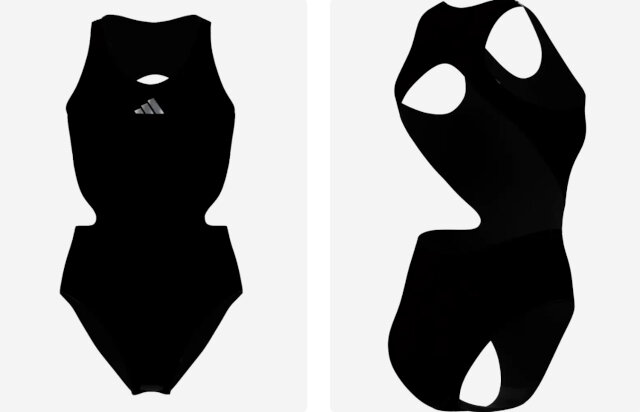 Black Adidas Bodysuit for the 2026 US Open