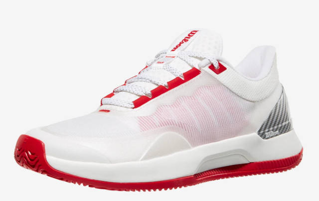 Wilson Intrigue Tour White/Red Women's Shoes
