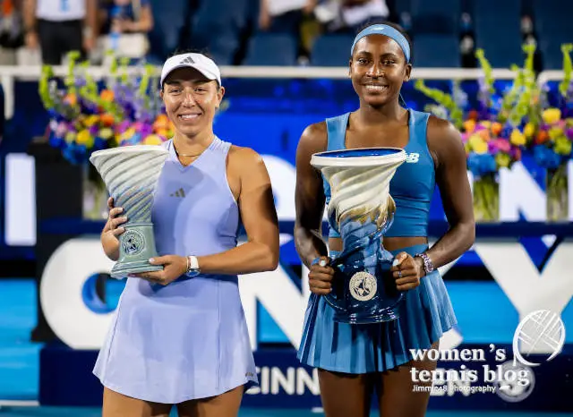 Jessica Pegula and Coco Gauff