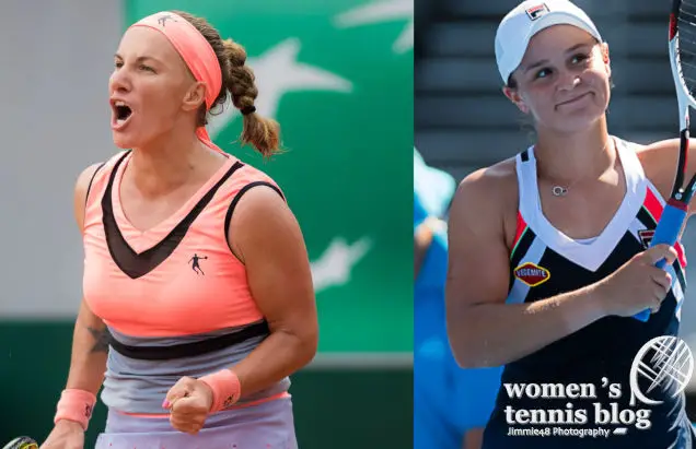 Svetlana Kuznetsova and Ashleigh Barty